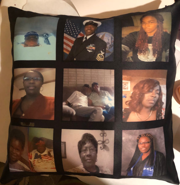 9 Panel Photo Pillow